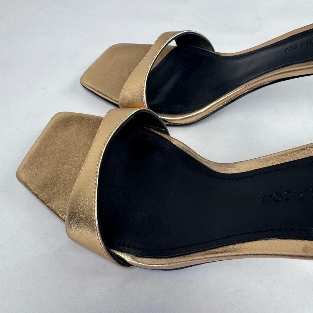 NEW Sigerson Morrison Women's 39.5 US 9.5 Gold 4